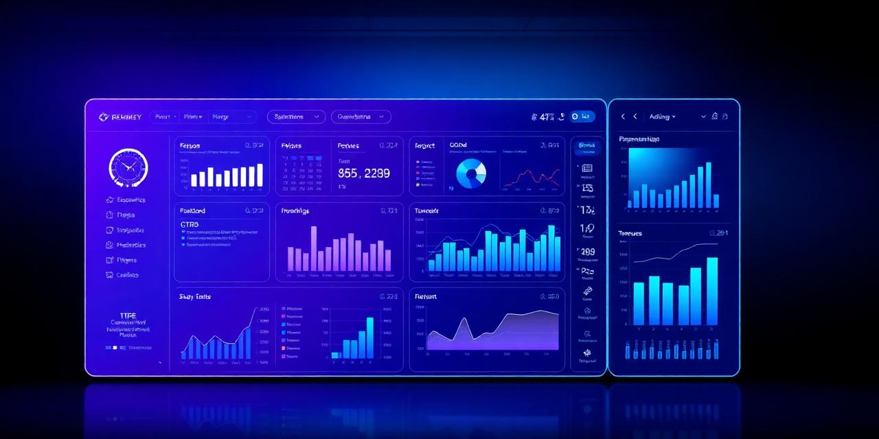 ERP dashboard preview