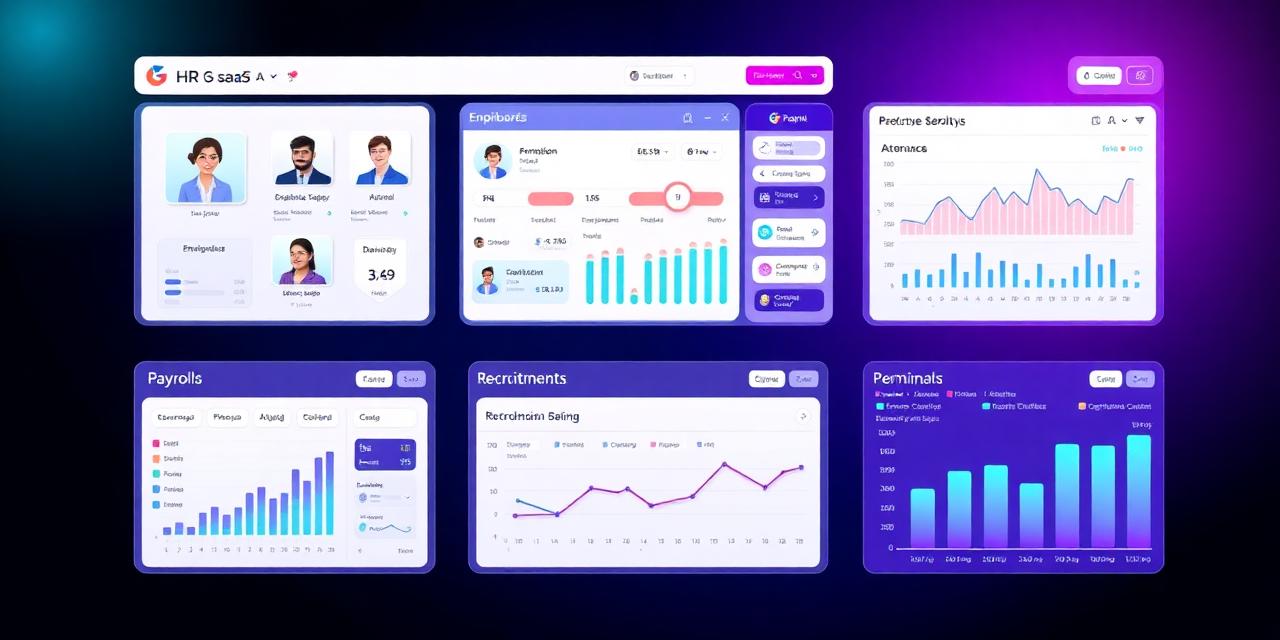 HRMS dashboard preview